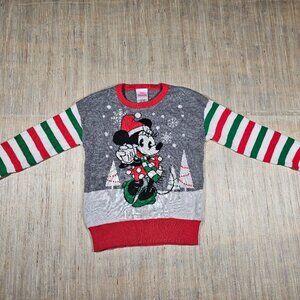 Disney Junior Minnie Mouse Sweater Size 3T